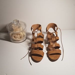 Tan Gladiator Sandles
